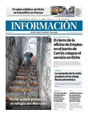 Cover of Diario Informacion (Elche y Vega Baja)