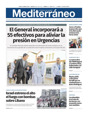 Cover of El Periodico Mediterraneo