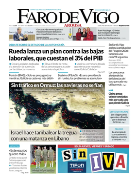 Cover of Faro de Vigo (Arousa)