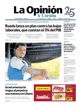 Cover of La Opinion de A Coruna