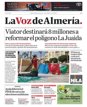 Cover of La Voz de Almeria