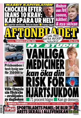 Cover of Aftonbladet