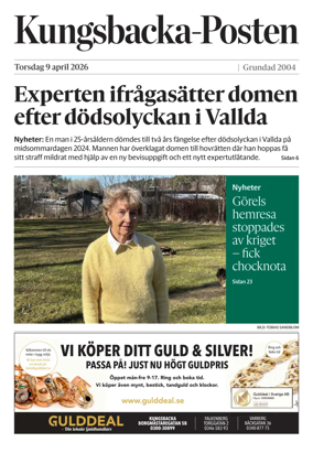 Cover of Kungsbacka-Posten