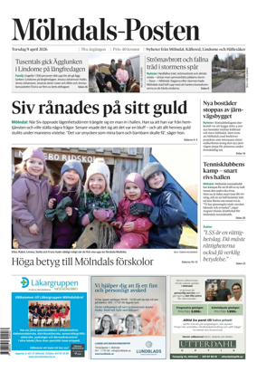 Cover of Molndals-Posten