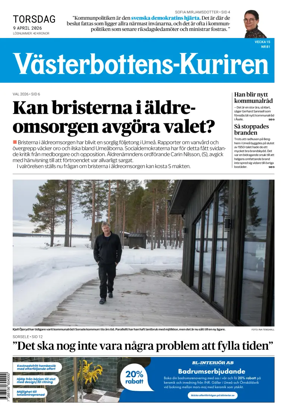 Cover of Vasterbottens-Kuriren