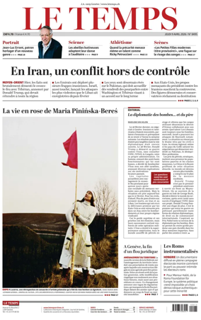 Cover of Le Temps