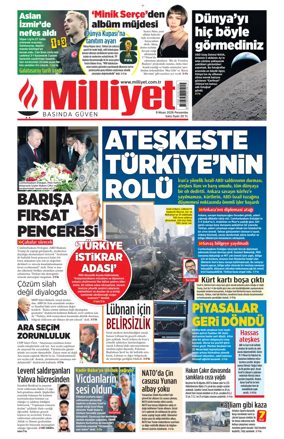 Cover of Milliyet