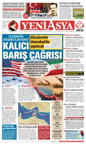 Cover of Yeni Asya