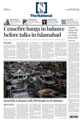 Cover of The National - News