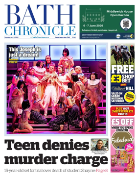 Cover of Bath Chronicle