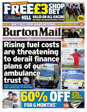Cover of Burton Mail