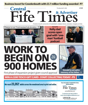 Cover of Central Fife Times
