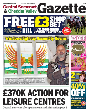 Cover of Central Somerset & Cheddar Valley Gazette