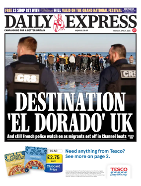 Cover of Daily Express