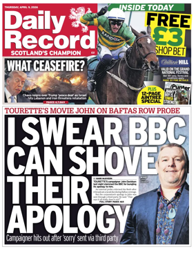 Cover of Daily Record