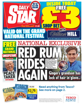 Cover of Daily Star