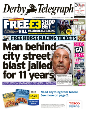 Cover of Derby Telegraph
