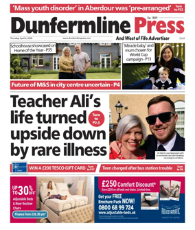 Cover of Dunfermline Press