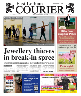 Cover of East Lothian Courier