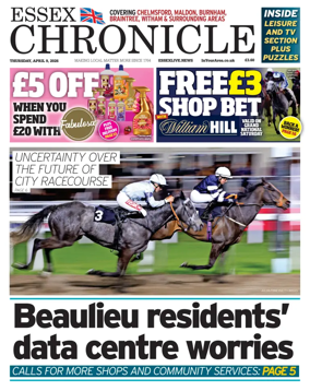 Cover of Essex Chronicle
