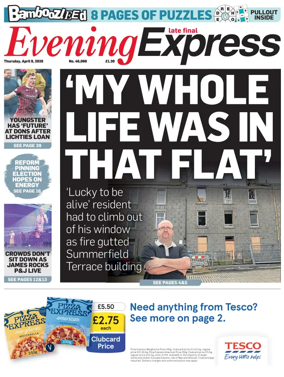 Cover of Evening Express