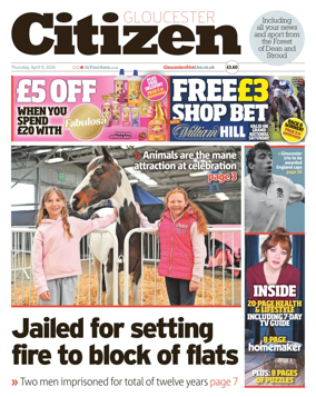 Cover of Gloucester Citizen