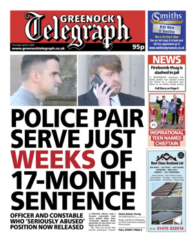 Cover of Greenock Telegraph
