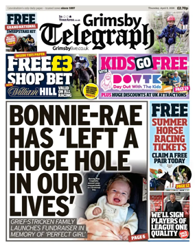 Cover of Grimsby Telegraph