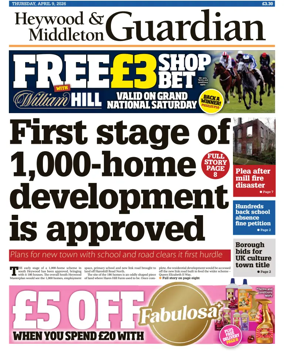 Cover of Heywood Advertiser