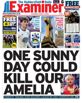 Cover of Huddersfield Daily Examiner