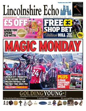 Cover of Lincolnshire Echo