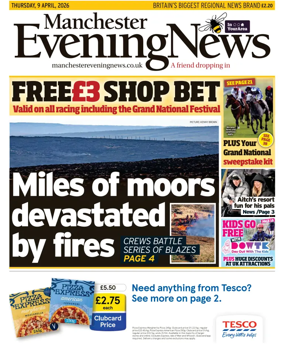Cover of Manchester Evening News