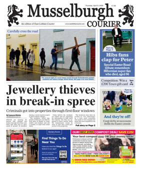 Cover of Musselburgh Courier