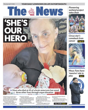 Cover of Portsmouth News