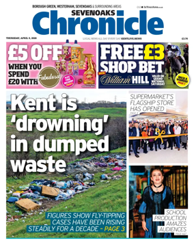 Cover of Sevenoaks Chronicle