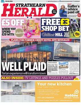 Cover of Strathearn Herald