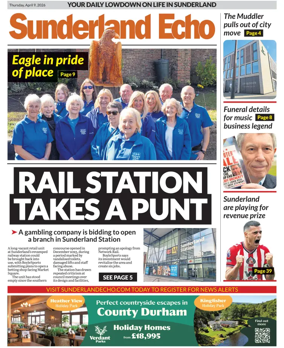 Cover of Sunderland Echo