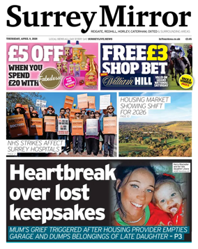 Cover of Surrey Mirror