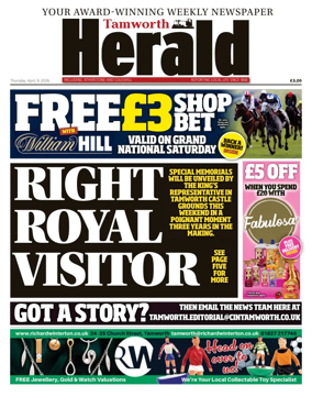 Cover of Tamworth Herald