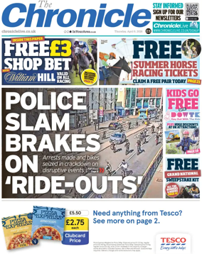 Cover of The Chronicle (UK)