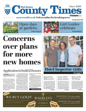 Cover of West Sussex County Times