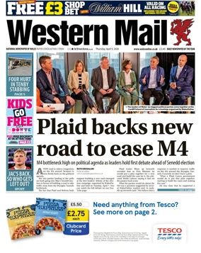 Cover of Western Mail