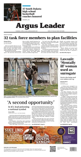 Cover of Argus Leader