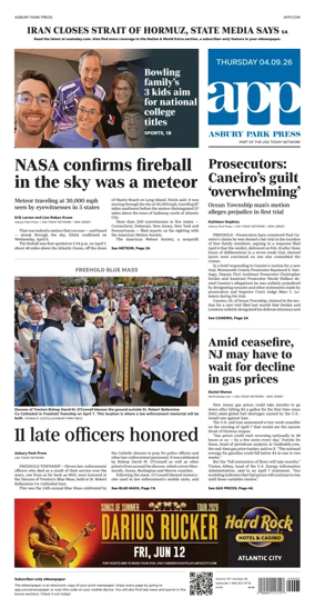 Cover of Asbury Park Press