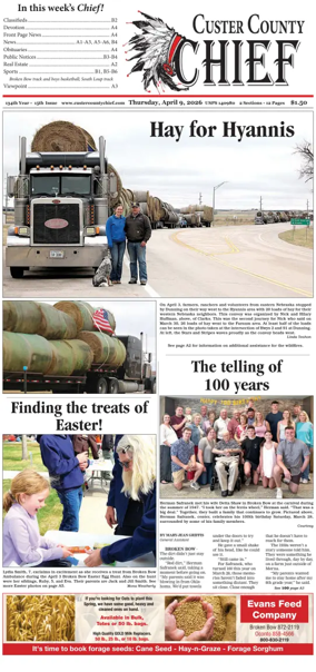 Cover of Custer County Chief