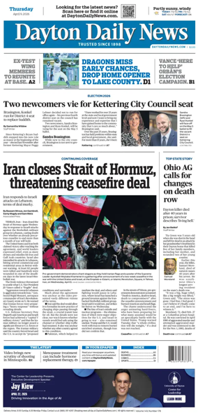 Cover of Dayton Daily News