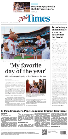 Cover of El Paso Times