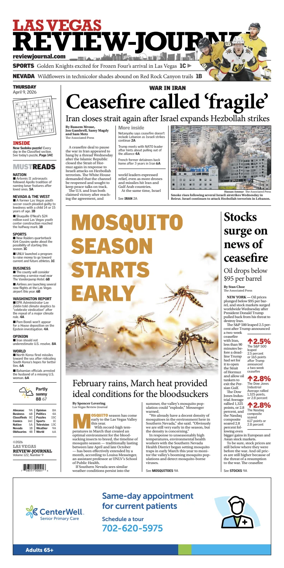 Cover of Las Vegas Review-Journal