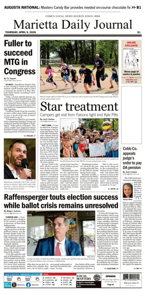 Cover of Marietta Daily Journal