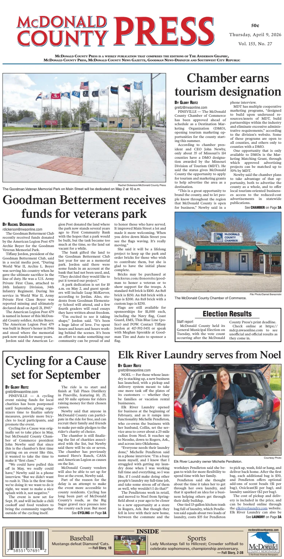 Cover of McDonald County Press